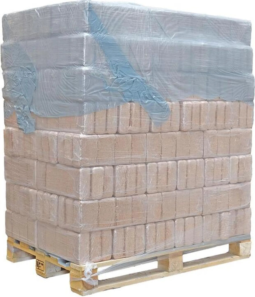 Briquetas de madera Briquetas de madera mixtas RUF 960 kg Leña para chimenea Briquetas para chimenea