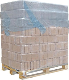 Briquetas de madera Briquetas de madera mixtas RUF 960 kg Leña para chimenea Briquetas para chimenea