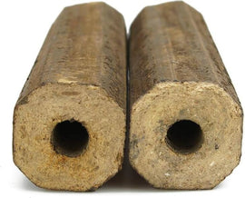 Briquetas de madera de haya PINI KAY Premium, 48 briquetas de 10 kg, palé de 480 kg