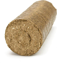 Briquetas de madera dura PREMIUM redondas 96 x 10 kg, palé de 960 kg